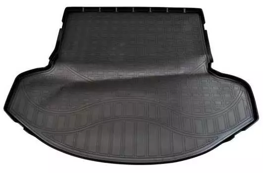 Коврик в багажник (полиуретан, черный, 5 мест, сложенный 3 ряд) Норпласт NPA00-T55-721 Mazda CX-9 2017-