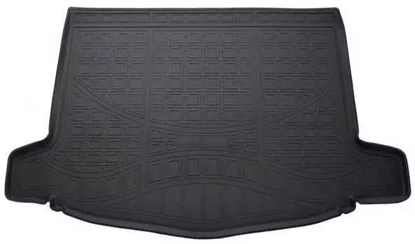 Коврик в багажник (полиуретан, черный, 5D) Норпласт NPA00-T30-130 Honda Civic 2012-2015