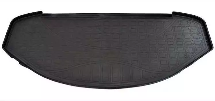 Коврик в багажник (полиуретан, черный, 7 мест, разложенный 3 ряд) Норпласт NPA00-T55-720 Mazda CX-9 2017-