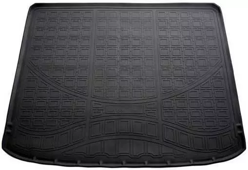 Коврик в багажник (полиуретан, черный, без органайзера) Норпласт NPA00-T61-800 Nissan X-Trail 2011-2013