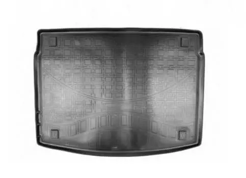 Коврик в багажник (полиуретан, черный, HB) Норпласт NPA00-T43-057 Kia Ceed 2018-