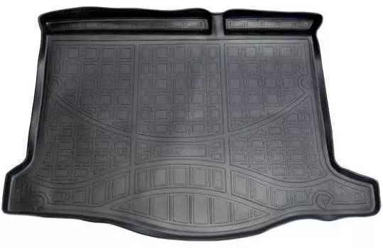 Коврик в багажник (полиуретан, черный, HB) Норпласт NPA00-T69-605 Renault Sandero 2014-2018