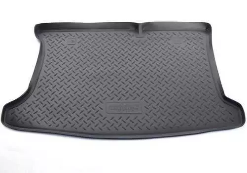 Коврик в багажник (полиуретан, черный, HB) Норпласт NPL-P-43-38 Kia Rio III 2011-2016