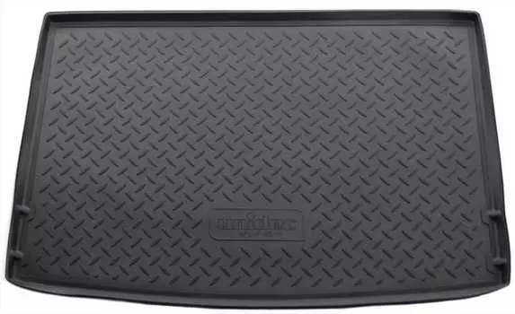 Коврик в багажник (полиуретан, черный, HB) Норпласт NPL-P-95-19 Volkswagen Golf VI 2010-2012