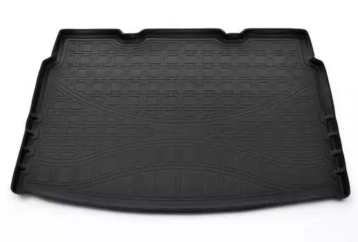 Коврик в багажник (полиуретан, черный, на нижнюю полку) Норпласт NPA00-T95-654 Volkswagen Tiguan II 2017-