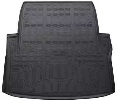 Коврик в багажник (полиуретан, черный) Норпласт NPA00-T07-100 BMW 3 2010-2012