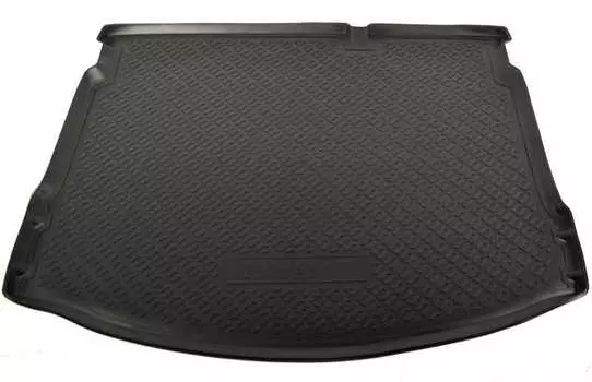 Коврик в багажник (полиуретан, черный) Норпласт NPA00-T61-600 Nissan Qashqai 2007-2013