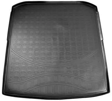 Коврик в багажник (полиуретан, черный) Норпласт NPA00-T81-820 Skoda Superb 2015-
