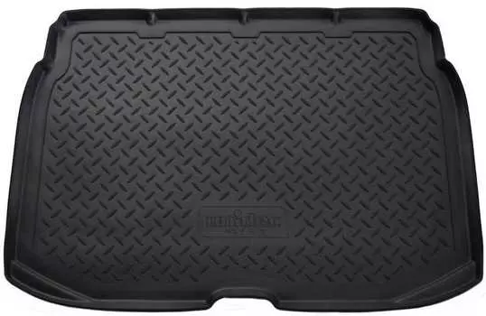Коврик в багажник (полиуретан, черный) Норпласт NPL-P-14-19 Citroen C3 2009-2012