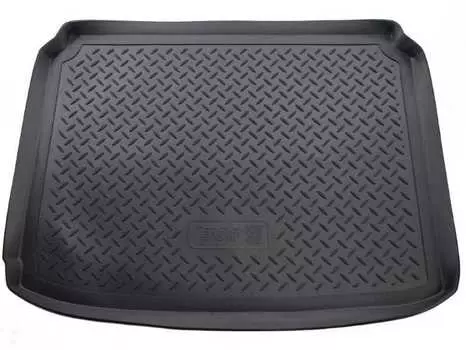 Коврик в багажник (полиуретан, черный) Норпласт NPL-P-64-38 Peugeot 308 2007-