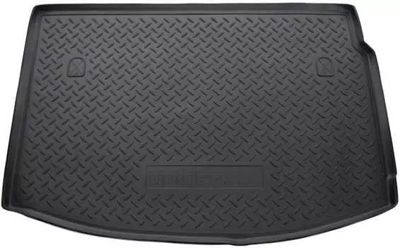 Коврик в багажник (полиуретан, черный) Норпласт NPL-P-69-56 Renault Megan III 2010-2015
