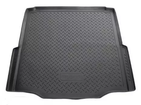 Коврик в багажник (полиуретан, черный) Норпласт NPL-P-81-80 Skoda Superb 2009-2013