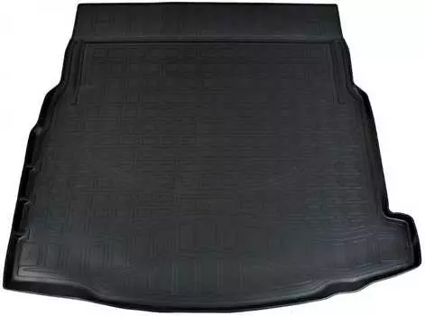 Коврик в багажник (полиуретан, черный, SD) Норпласт NPA00-T56-410 Mercedes E-Class 2016-