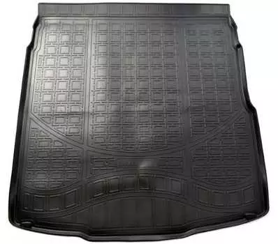 Коврик в багажник (полиуретан, черный, SD) Норпласт NPA00-T95-370 Volkswagen Passat (B8) 2015-