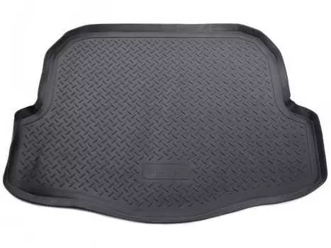 Коврик в багажник (полиуретан, черный, SD) Норпласт NPL-P-61-70 Nissan Teana 2008-2014
