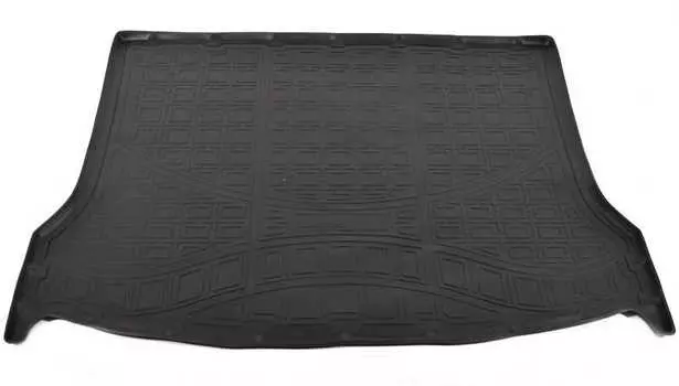 Коврик в багажник (полиуретан, черный, универсал, 5 мест) Норпласт NPA00-T94-551 Lada Largus 2012-
