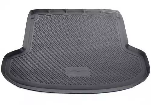 Коврик в багажник (полиуретан, черный, WAG) Норпласт NPL-P-43-03 Kia Ceed 2007-2011