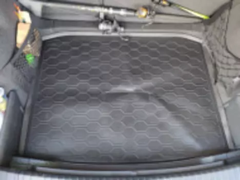 Коврик в багажник полиуретан COMFORT (передний привод) Skoda Karoq 2017-