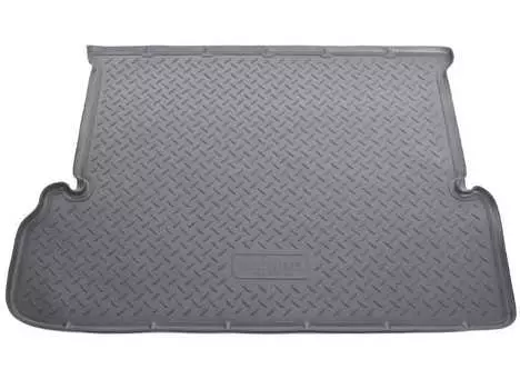 Коврик в багажник (полиуретан, серый, 7 мест) Норпласт NPL-P-88-53-G Toyota Land Cruiser Prado J150 2009-2017