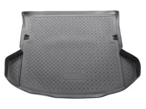 Коврик в багажник (полиуретан, серый) Норпласт NPL-P-55-70-G Mazda CX-7 2007-2012