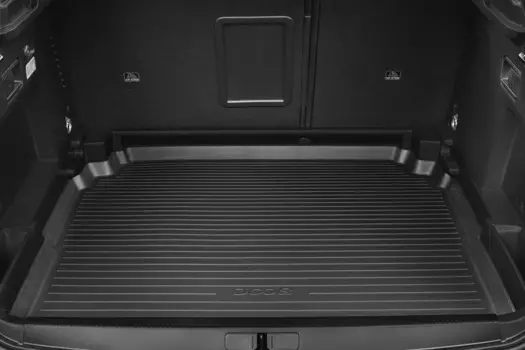 Коврик в багажник резиновый (для авто со сдвижным полом) Citroen-Peugeot 1616871880 для Peugeot 3008 2017 -