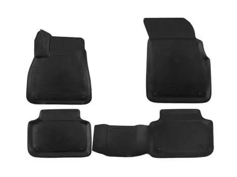 Коврики 3D в салон, 4 штуки (полиуретан) Element ELEMENT3D0426210k Audi Q7 2015-