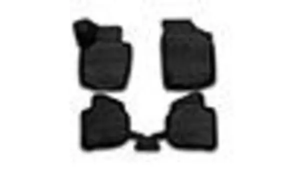Коврики 3D в салон (полиуретан, 4 шт.) Element NLC3D4515210K для Skoda Rapid 2013 -