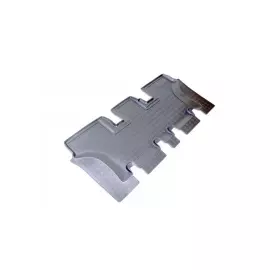 Коврики салона (полиуретан), чёрные (7 мест, 3ряд) Norplast NPA00-C31-521 для Hyundai Grand Santa Fe, Santa Fe 2012 - 2016