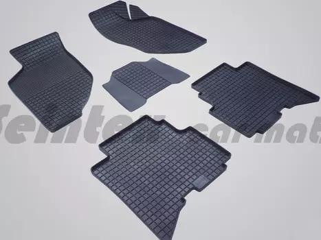 Коврики салона резиновые с рисунком "Сетка", черные Seintex 83238 Great Wall Hover H5 2010 - 2017