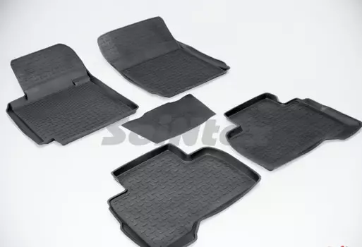 Коврики салона резиновые с высоким бортиком (5 дв.) Seintex 1481 Suzuki Grand Vitara 2005 - 2012