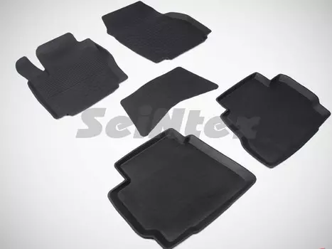 Коврики салона резиновые с высоким бортиком Seintex 1311 Ford Mondeo 2008 - 2014