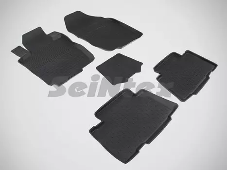 Коврики салона резиновые с высоким бортиком Seintex 82620 Toyota RAV4 2006 - 2012