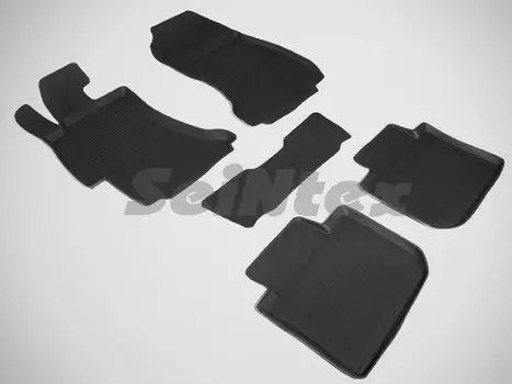 Коврики салона резиновые с высоким бортиком Seintex 82911 Subaru XV 2012 - 2016