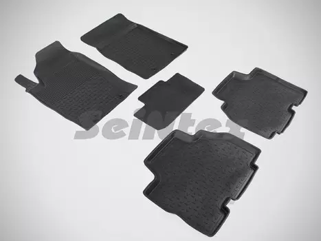 Коврики салона резиновые с высоким бортиком Seintex 82919 Ssangyong Kyron 2007 - 2015