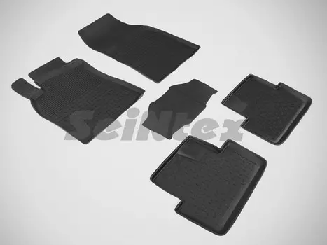 Коврики салона резиновые с высоким бортиком Seintex 83251 Renault Fluence 2010 - 2015