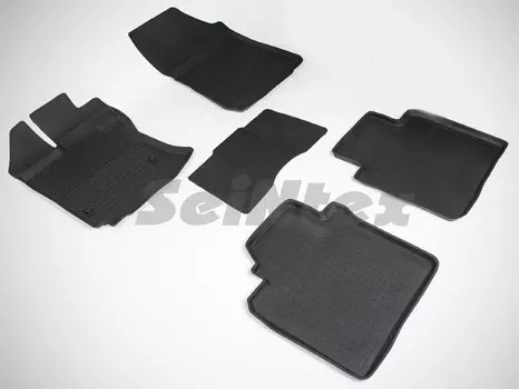 Коврики салона резиновые с высоким бортиком Seintex 84992 Toyota Venza 2012 - 2015