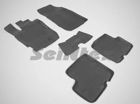 Коврики салона резиновые с высоким бортиком Seintex 86623 Renault Duster 2015-