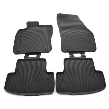 Коврики салона резиновые VAG Skoda Karoq 2017-