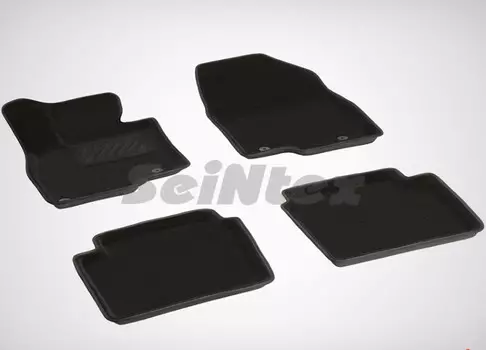 Коврики салона текстильные 3D, бежевые Seintex 84115 Mazda 6 2012-