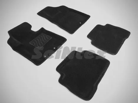 Коврики салона текстильные 3D, бежевые Seintex 84140 KIA Sorento 2013-