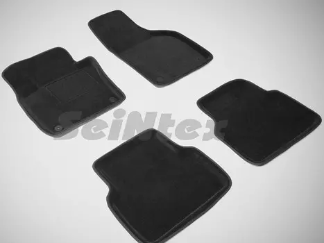 Коврики салона текстильные 3D, бежевые Seintex 84779 Volkswagen Tiguan 2011 - 2016