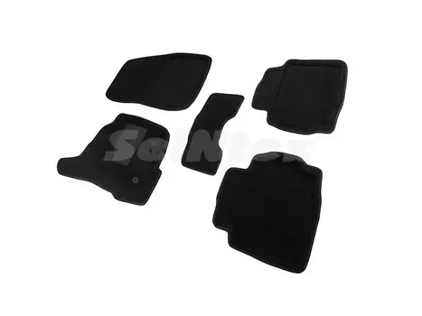 Коврики салона текстильные 3D, бежевые Seintex 87993 Ford Mondeo 2014-