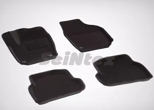 Коврики салона текстильные 3D, серые Seintex 84773 Volkswagen Passat 2011-