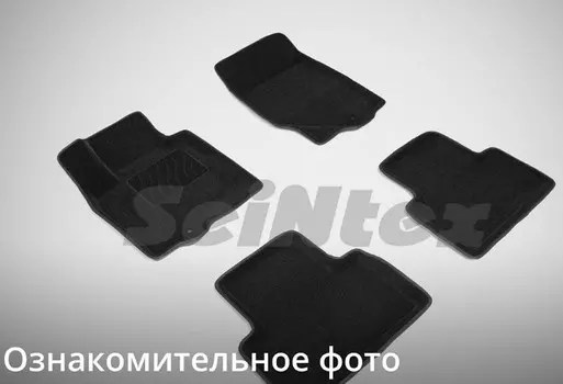 Коврики салона текстильные 3D, серые Seintex 86847 Seintex 86847