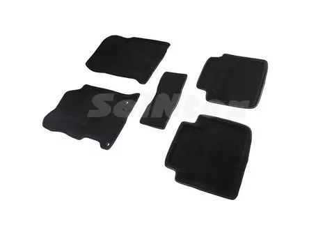 Коврики салона текстильные 3D, серые Seintex 88545 Honda Accord 2013 - 2015