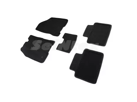 Коврики салона текстильные 3D, серые Seintex 89111 Lada Vesta 2015-