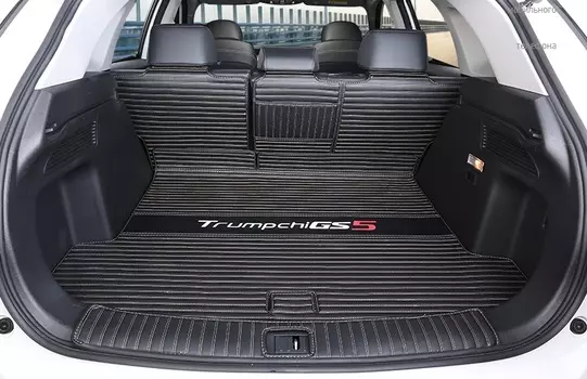 Коврики в багажник 4 элемента (черный) для GAC Trumpchi GS5 2020-
