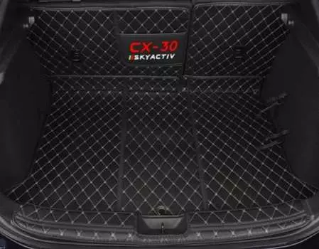 Коврики в багажник, черные, 4 элемента XHF-F168 XHF00118 Mazda CX-30 2020-