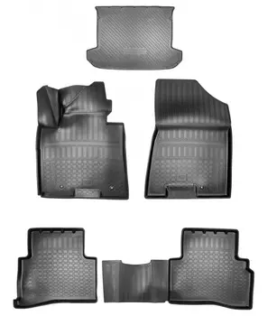 Коврики в багажник Hyundai/Kia полиуретан серый R8130F1003P Kia Sportage (4G) рест. 2018-