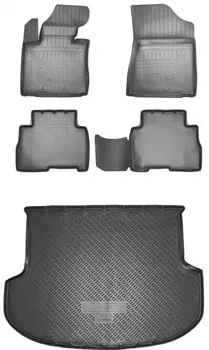 Коврики в багажник Hyundai/Kia резина черный R8130P2100P Kia Sorento (4G) 2020-
